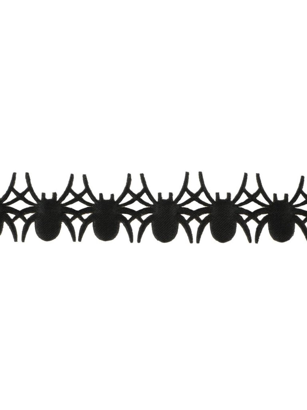 NWT Black Spider Ribbon Halloween Decoration Michaels Celebrate It Decor Crafts